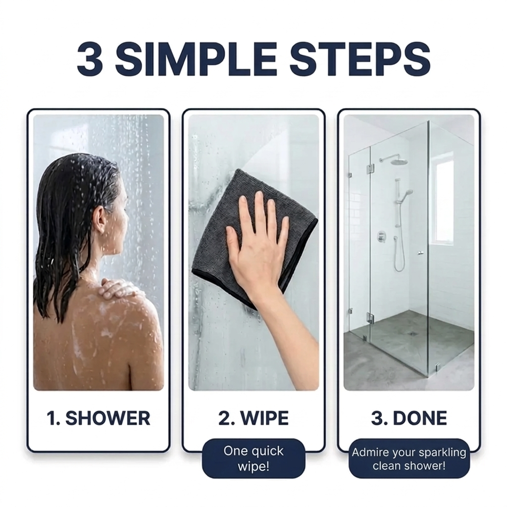 Lumpinio – showers & bathrooms (60 × 40 cm)